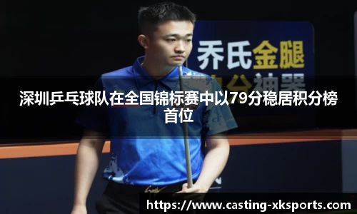 深圳乒乓球队在全国锦标赛中以79分稳居积分榜首位